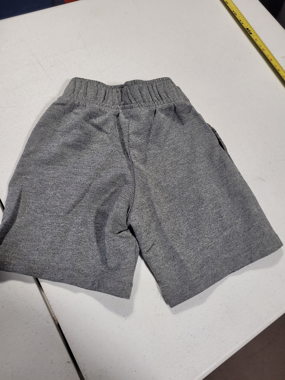 Circo Gray Elastic-Waist Knit Shorts - Picture 3 of 3